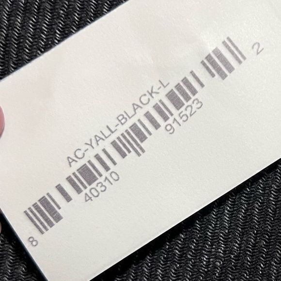 NWT Simply Southern Large Black Acid Washed Cropped “YALL”‎ Crewneck Sweatshirt - Picture 7 of 7